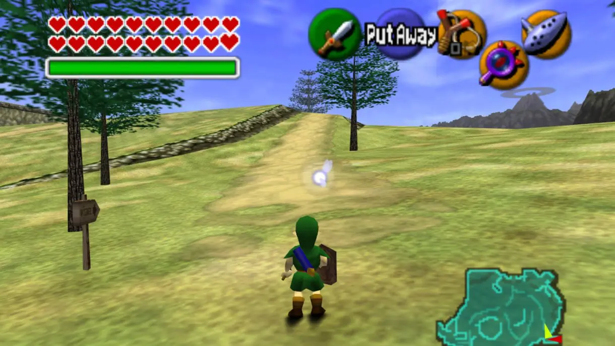 Zelda Ocarina of Time ingame 2