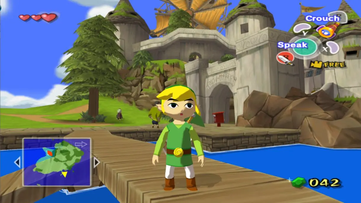 Zelda The Wind Waker ingame