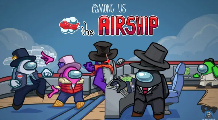 Imagen de The Airship, el nuevo mapa de Among Us, ya tiene fecha de lanzamiento
