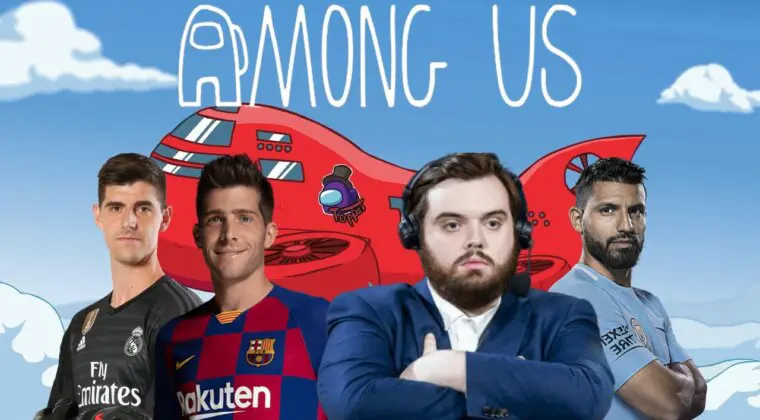Imagen de Ibai estrenará hoy en directo el nuevo mapa de Among Us con Kun Agüero, Courtois, Sergi Roberto y más