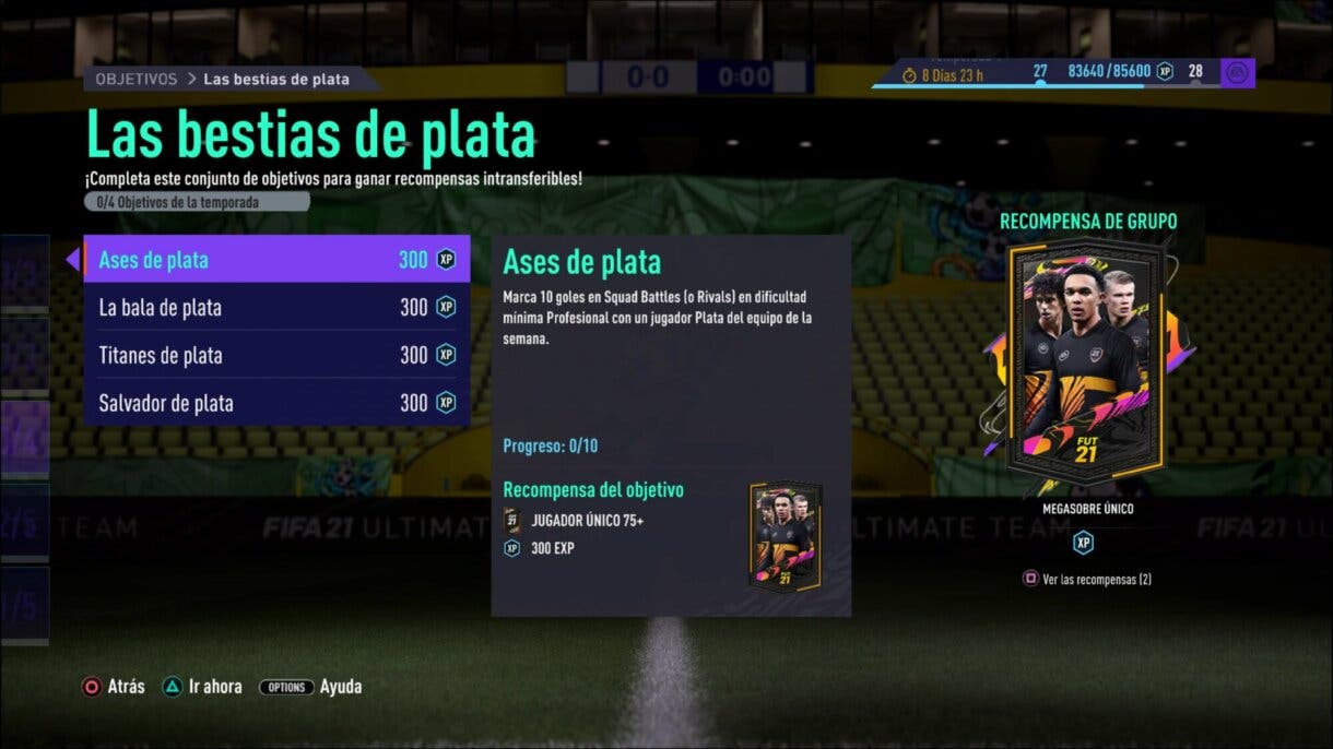 FIFA 21 Ultimate Team Bestias de Plata consigue un Megasobre Único gratuito