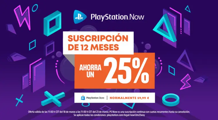 Imagen de PS Now recibe un atractivo descuento por tiempo limitado en su suscripción de 12 meses
