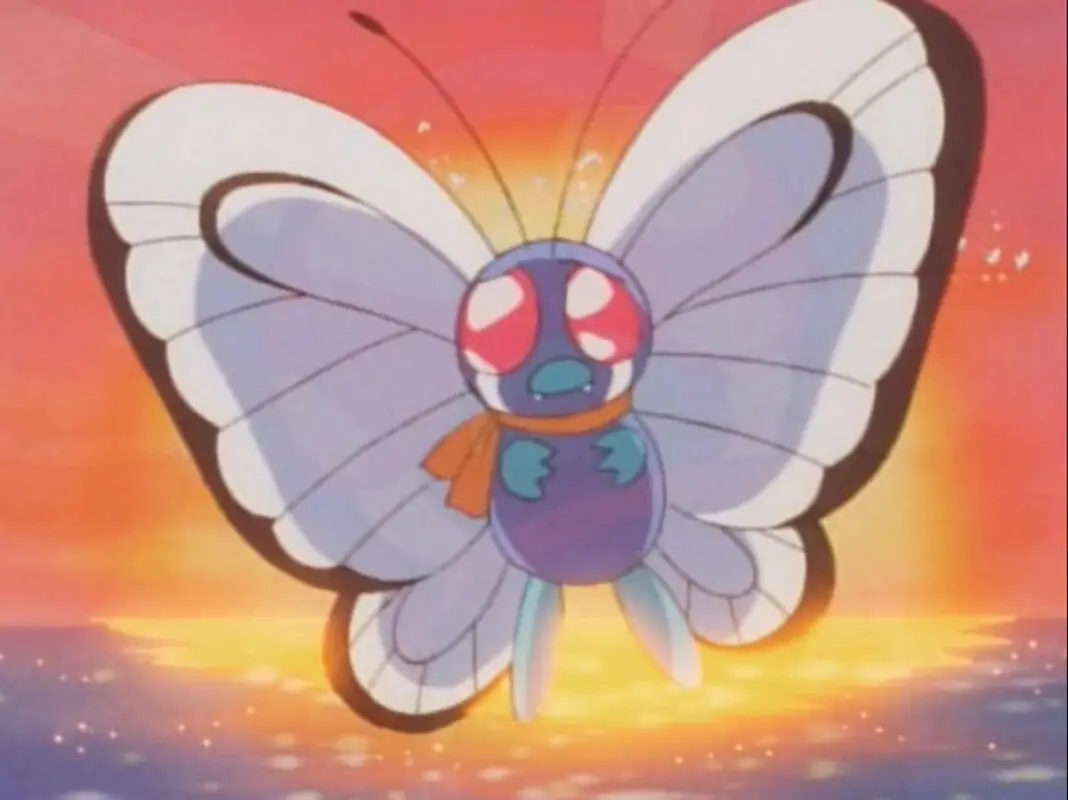 Butterfree de Ash anime Pokemon