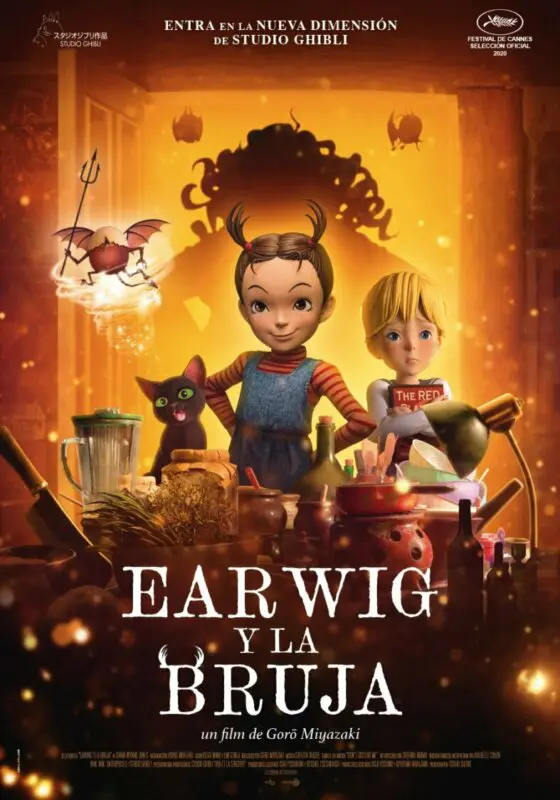 Earwig y la Bruja poster españa