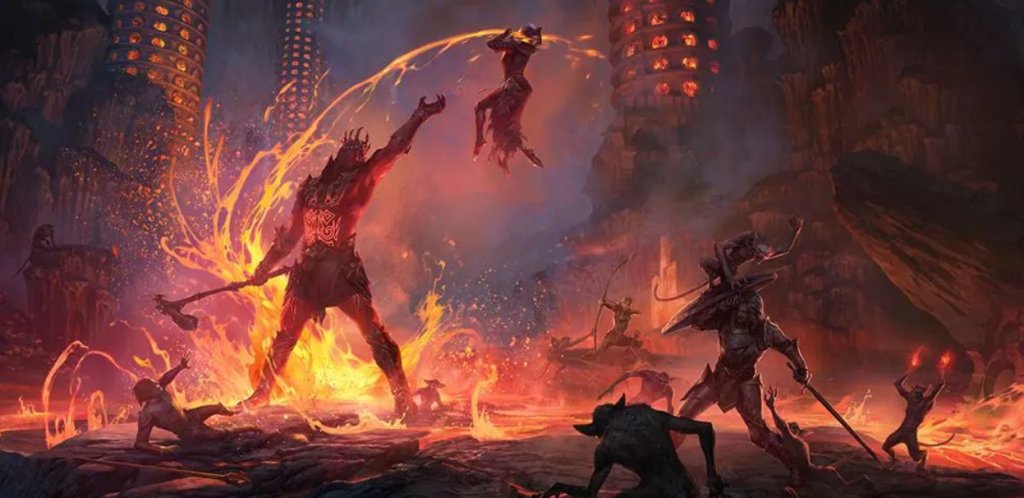 elder scrolls online flames