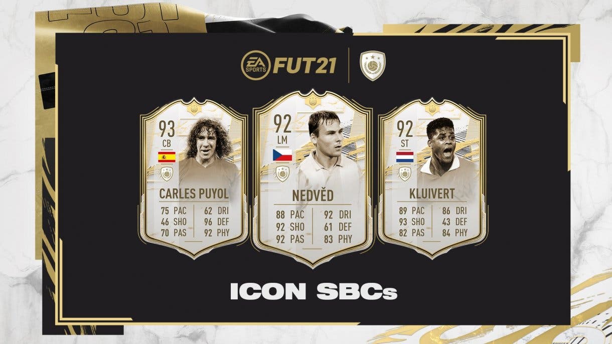 FIFA 21 Ultimate Team nueva tanda de Iconos disponibles en SBC