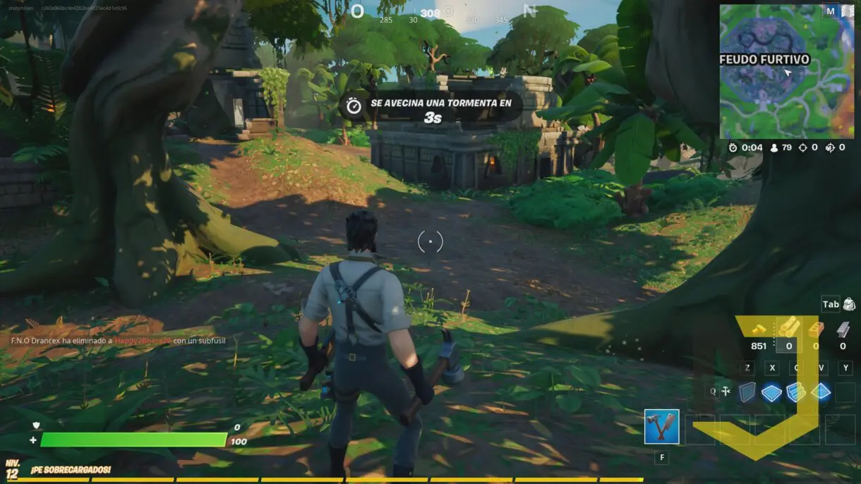 fortnite anomalia feudo