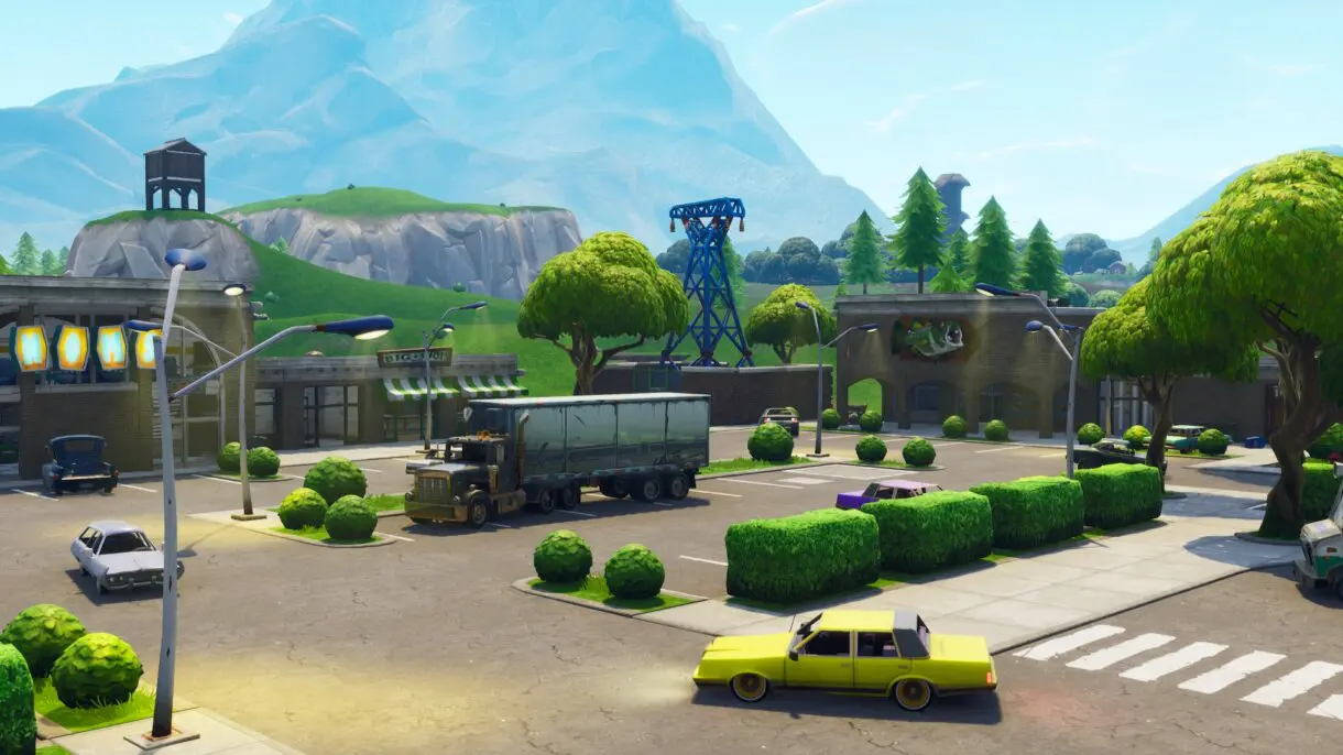 fortnite ciudad comercio