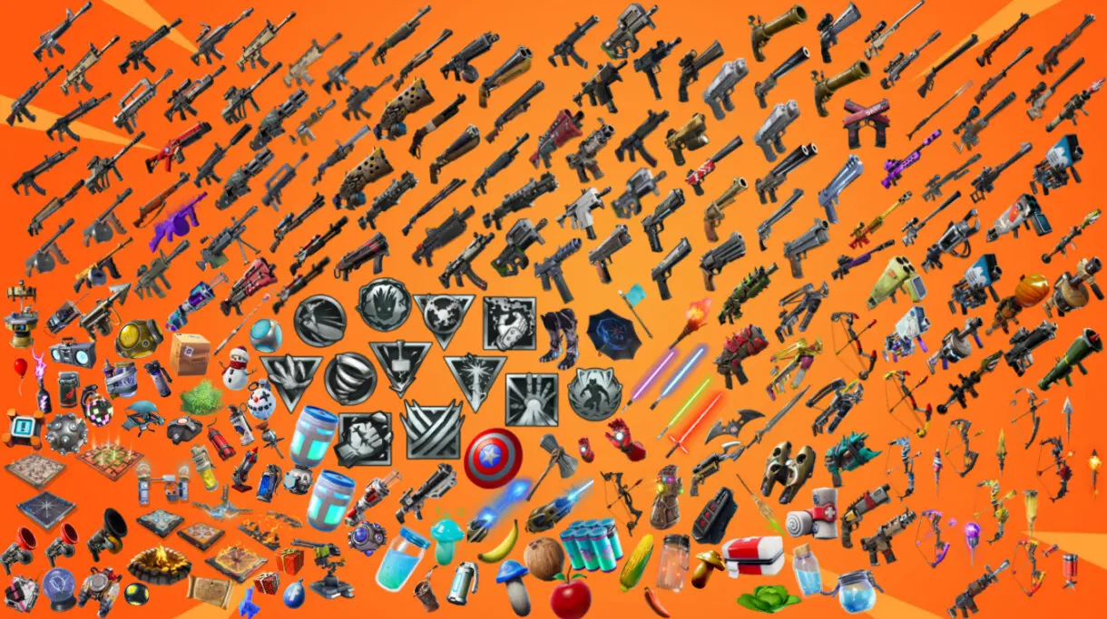 fortnite todas armas