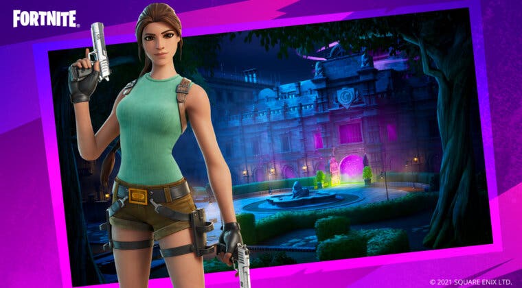 Imagen de Fortnite anuncia una nueva colaboración con Tomb Raider más allá del Pase de Batalla para la Temporada 6