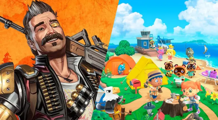 Imagen de Recrean a este personaje de Apex Legends en Animal Crossing: New Horizons