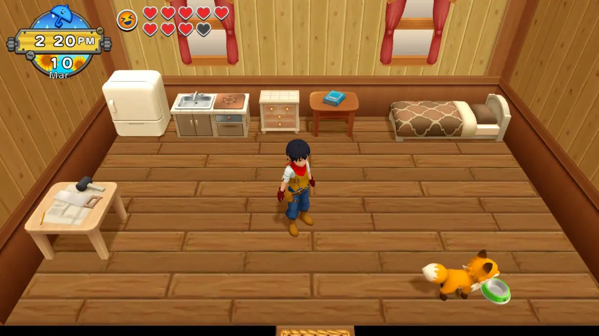 Harvest Moon Un Mundo Unico casa