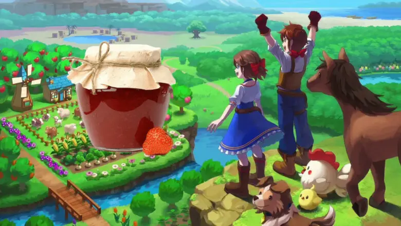 Harvest Moon Un Mundo Unico mermelada de fresa