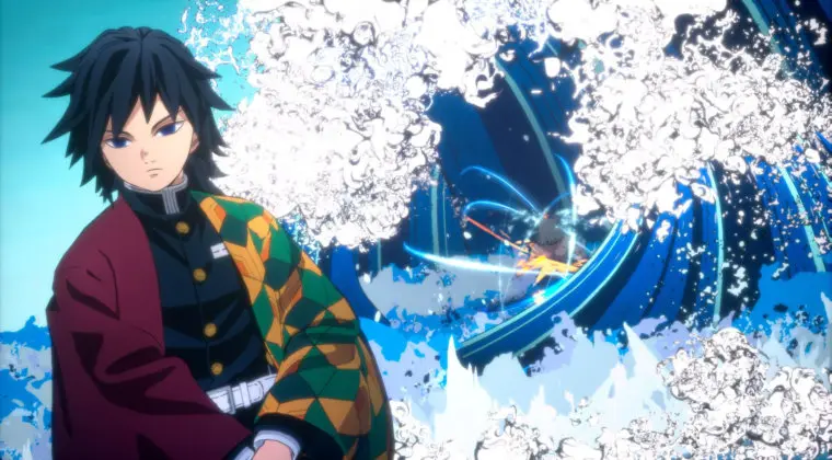 Imagen de Kimetsu no Yaiba – Hinokami Keppuutan luce tráiler gameplay de Tomioka