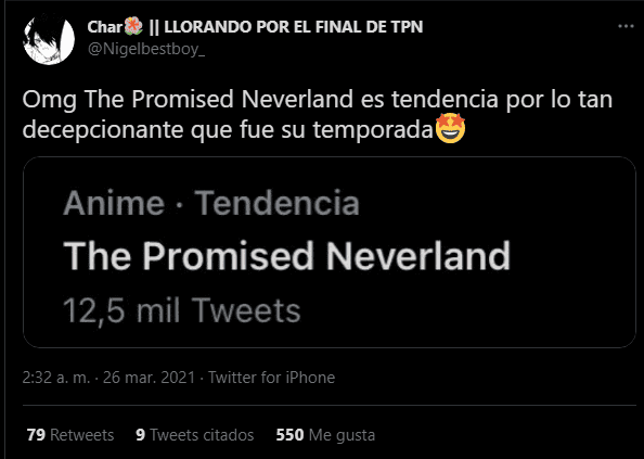 El decepcionante final de The Promised Neverland enloquece a los fans