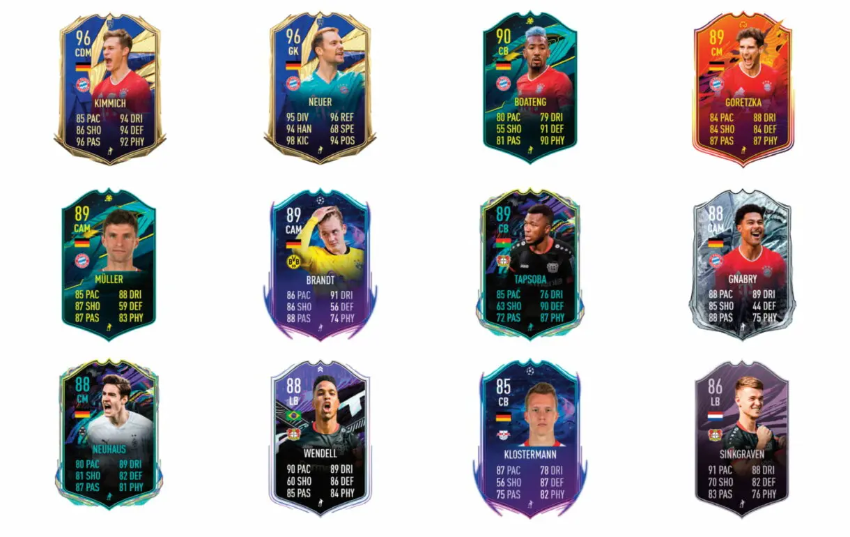 Links verdes de Sven Bender Fin de Una Era. FIFA 21 Ultimate Team