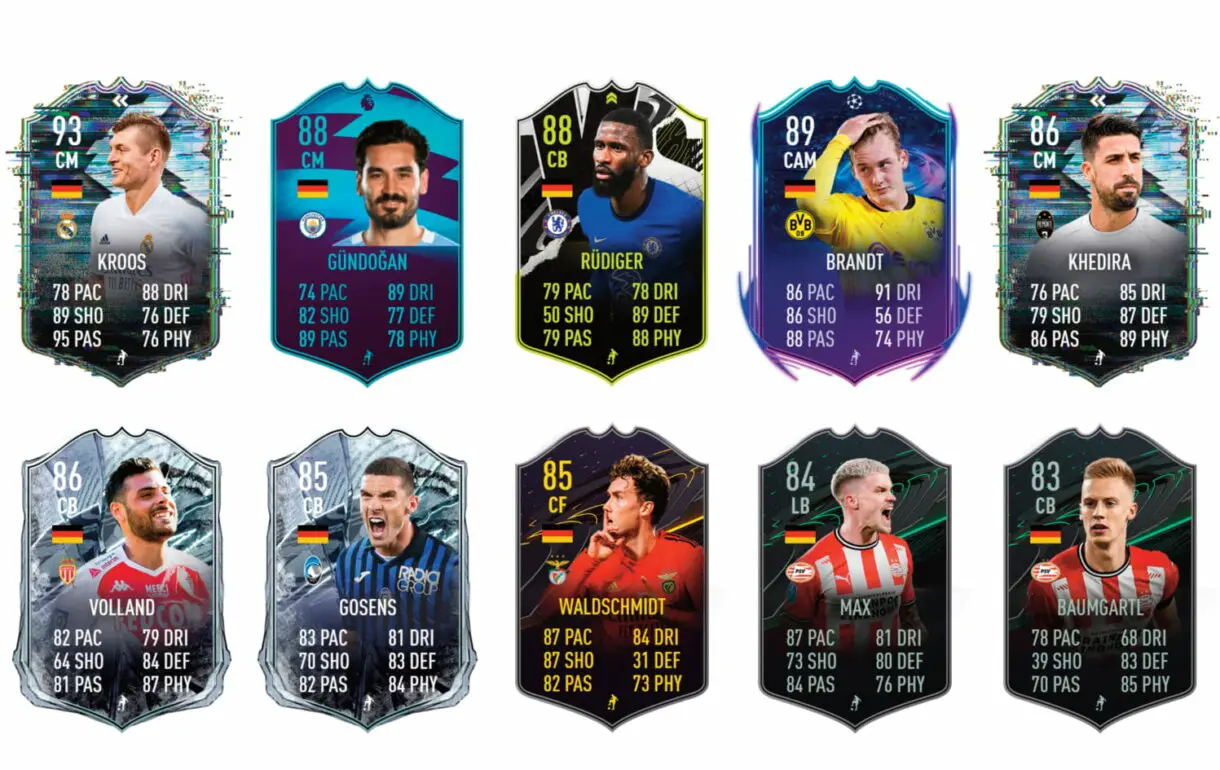Links naranjas de Sven Bender Fin de Una Era. FIFA 21 Ultimate Team