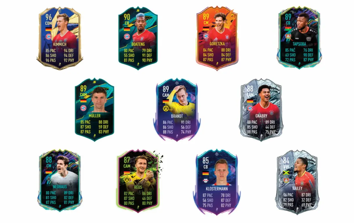 FIFA 21 Ultimate Team Lars Bender Fin de Una Era links verdes