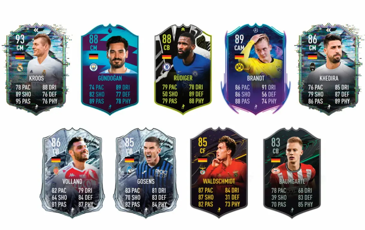 FIFA 21 Ultimate Team Lars Bender Fin de Una Era links naranjas