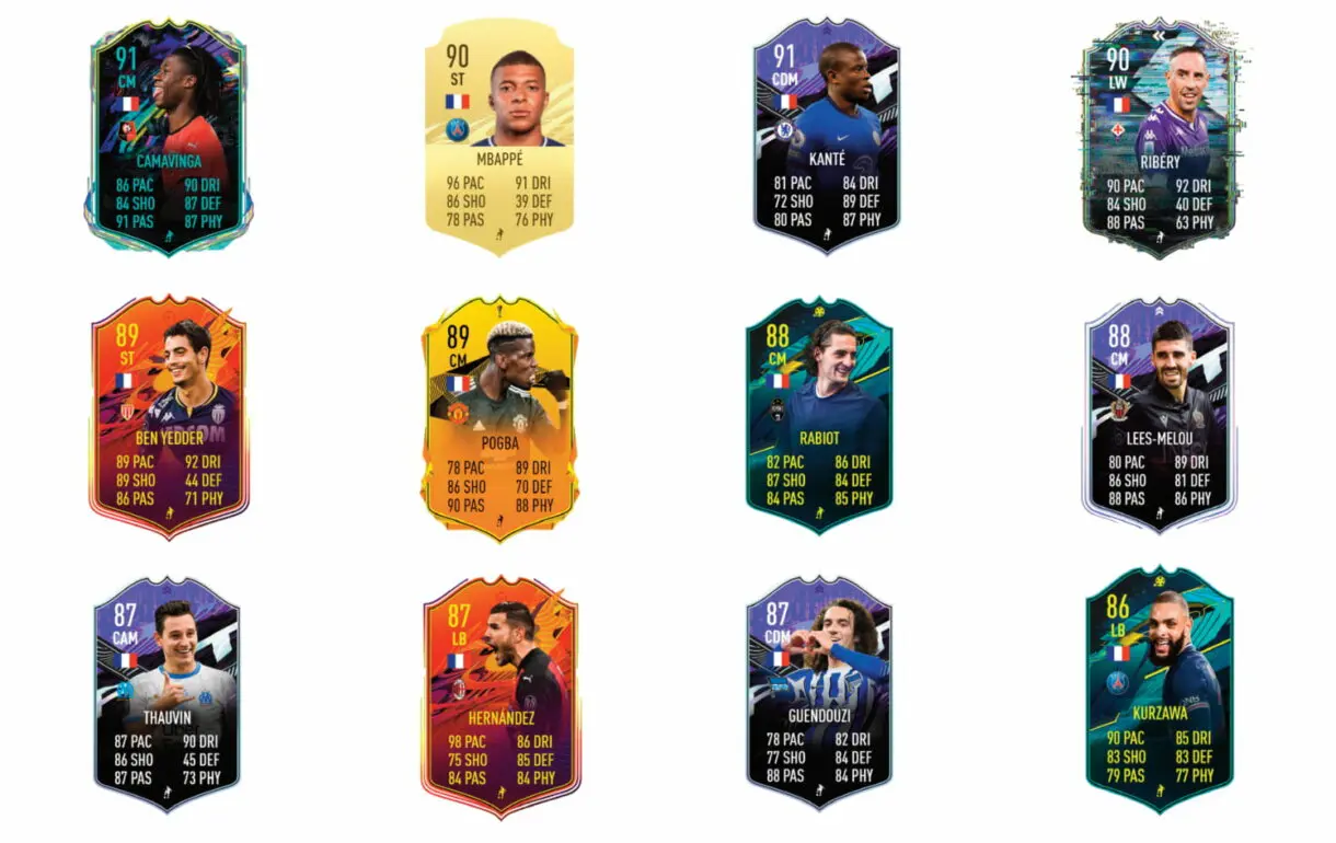 FIFA 21 Ultimate Team Karim Benzema POTM links naranjas