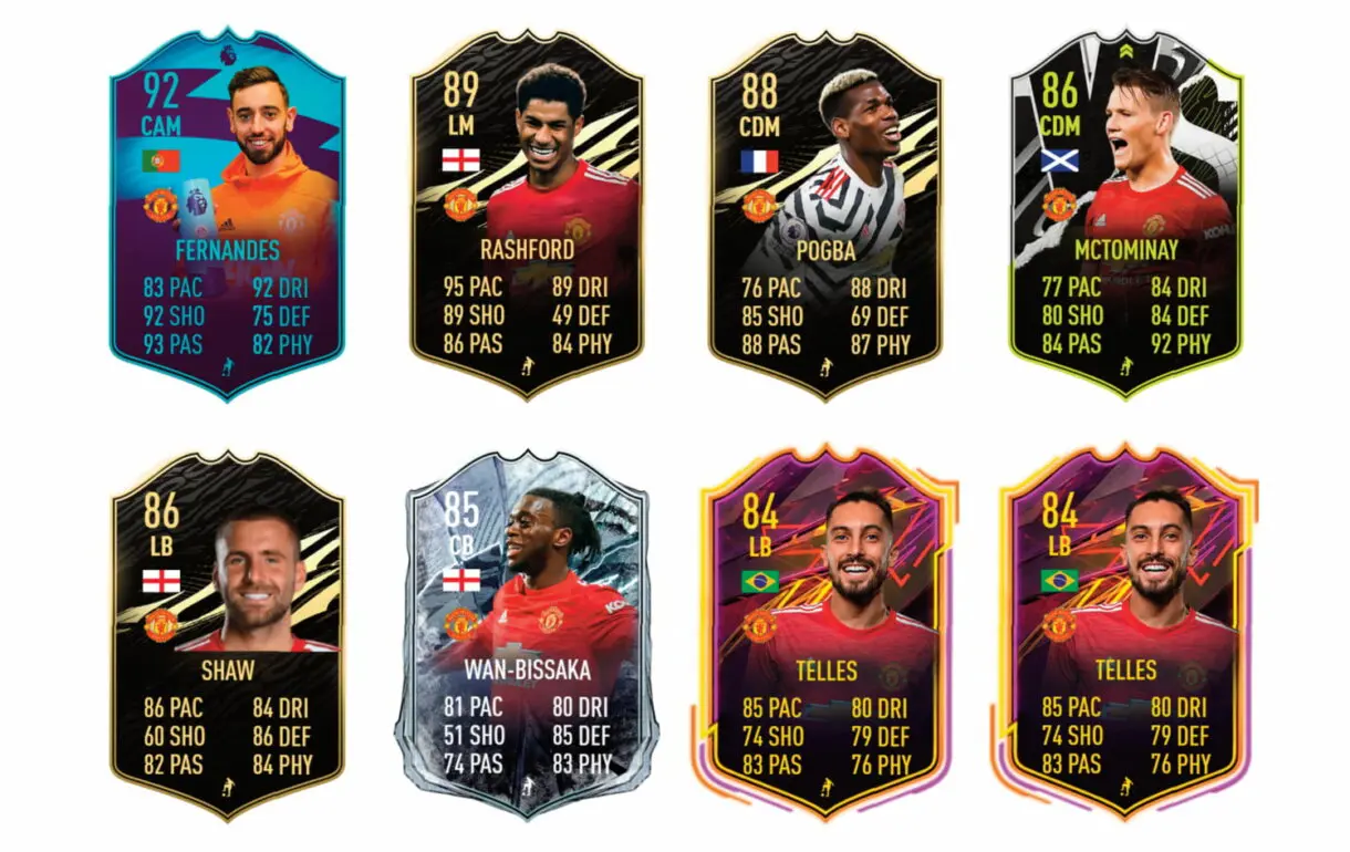 FIFA 21 Ultimate Team Edinson Cavani Flashback links verdes