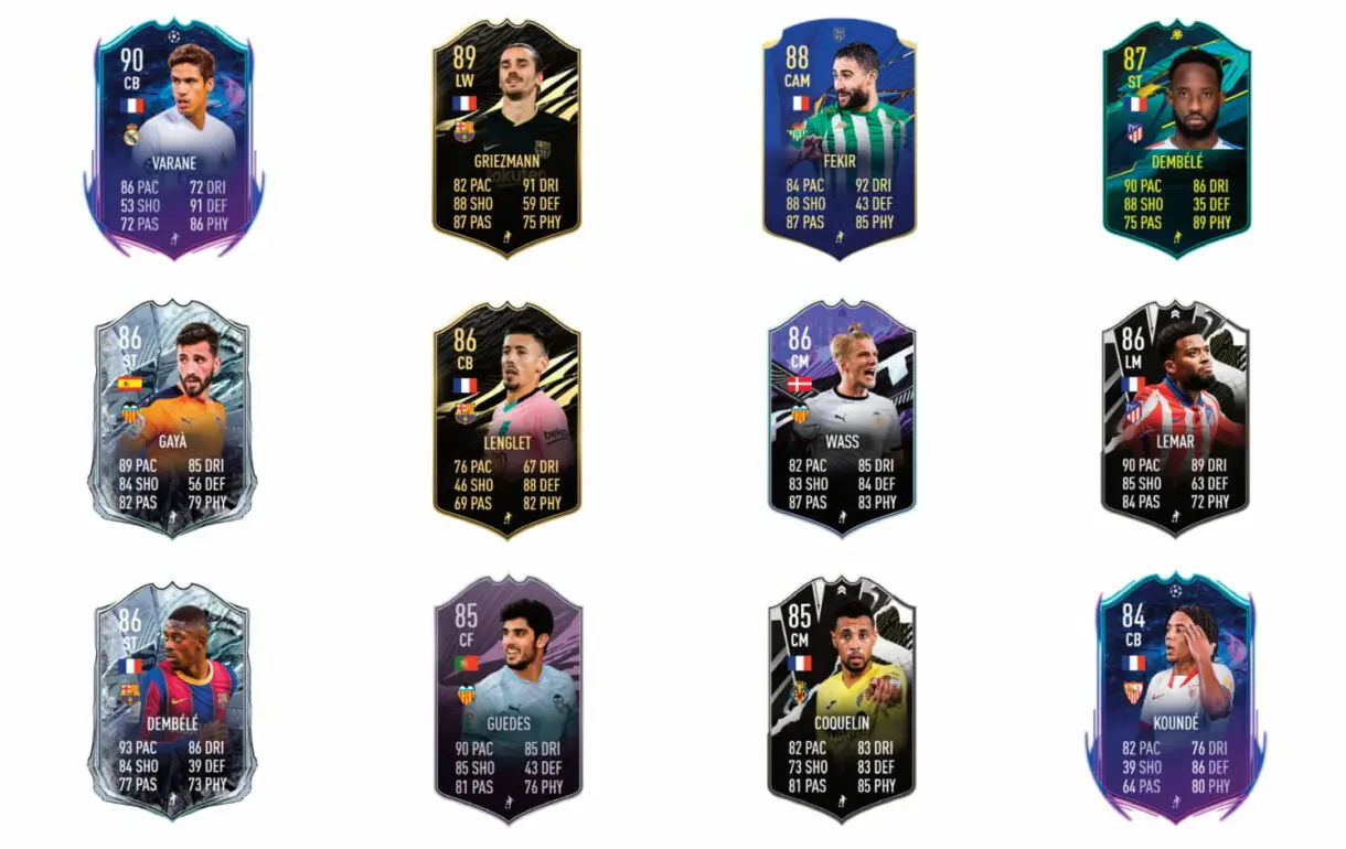 FIFA 21 Ultimate Mangala FUT Birthday links verdes