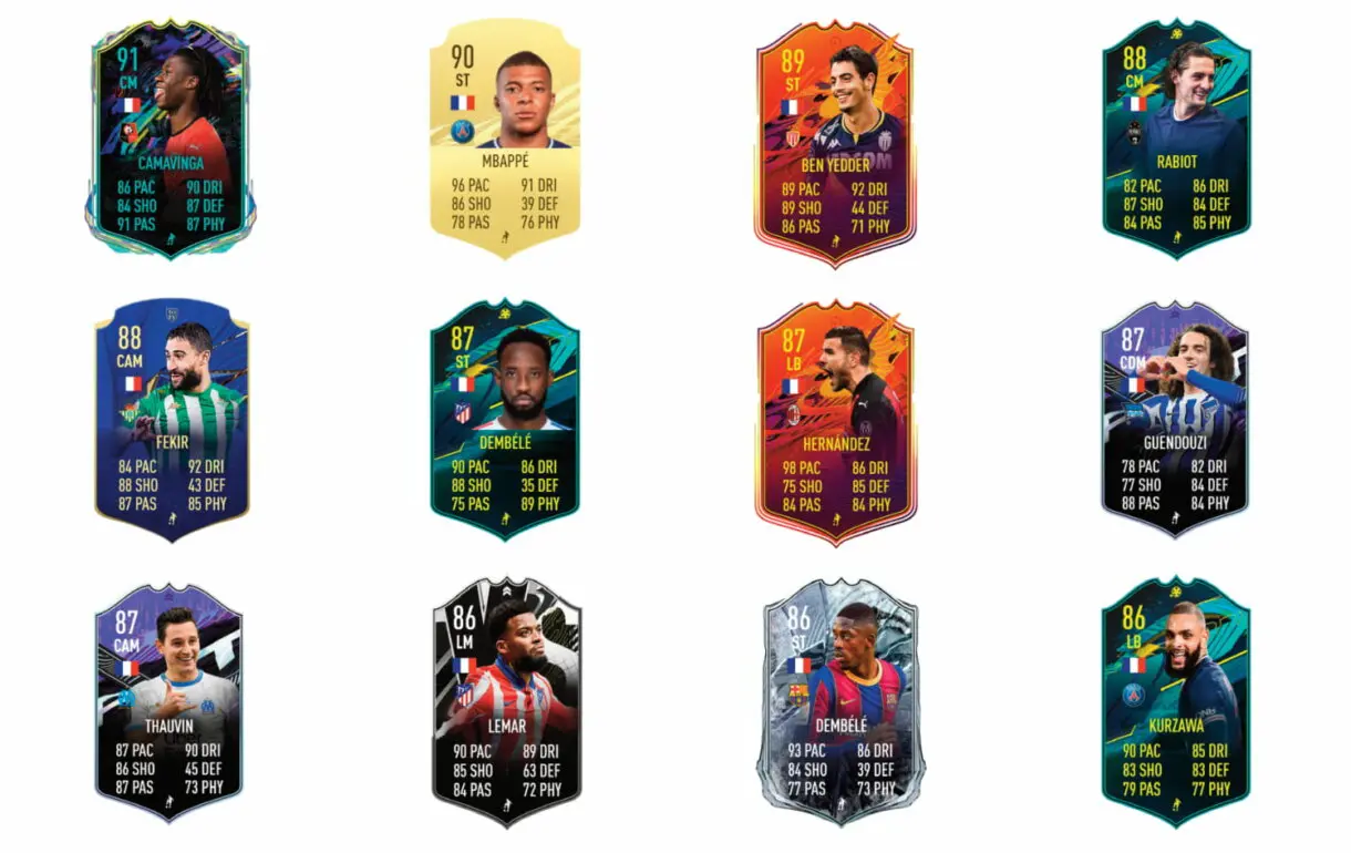 FIFA 21 Ultimate Team Giroud Moments free to play links naranjas