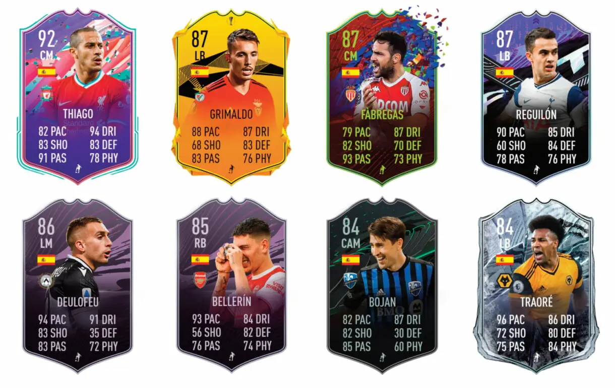 FIFA 21 Ultimate Team Mario Hermoso FUT Birthday links naranjas