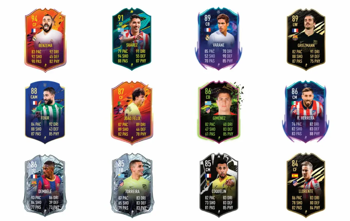 Links verdes de Thomas Lemar Showdown. FIFA 21 Ultimate Team