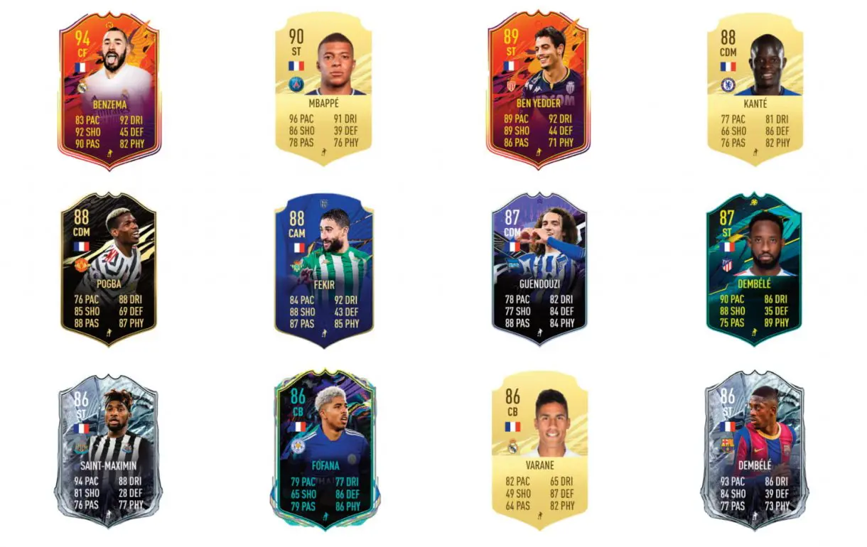 FIFA 21 Ultimate Team links naranjas Kévin Malcuit What If.