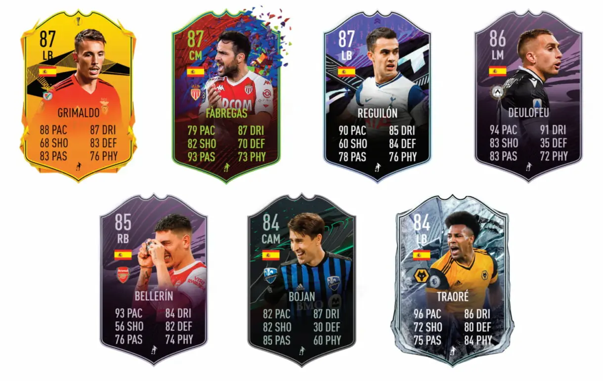FIFA 21 Ultimate Team Morales What If review links naranjas