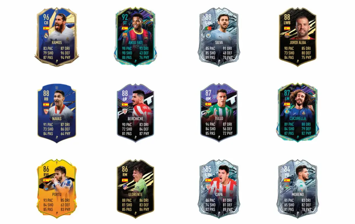 FIFA 21 Ultimate Team Morales What If review links verdes