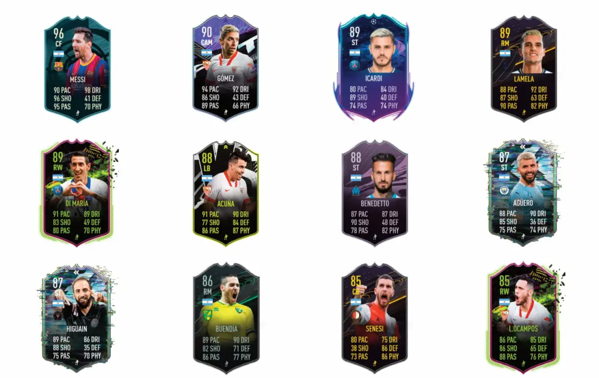 FIFA 21 Ultimate Team Rodrigo Palacio FUT Birthday links naranjas