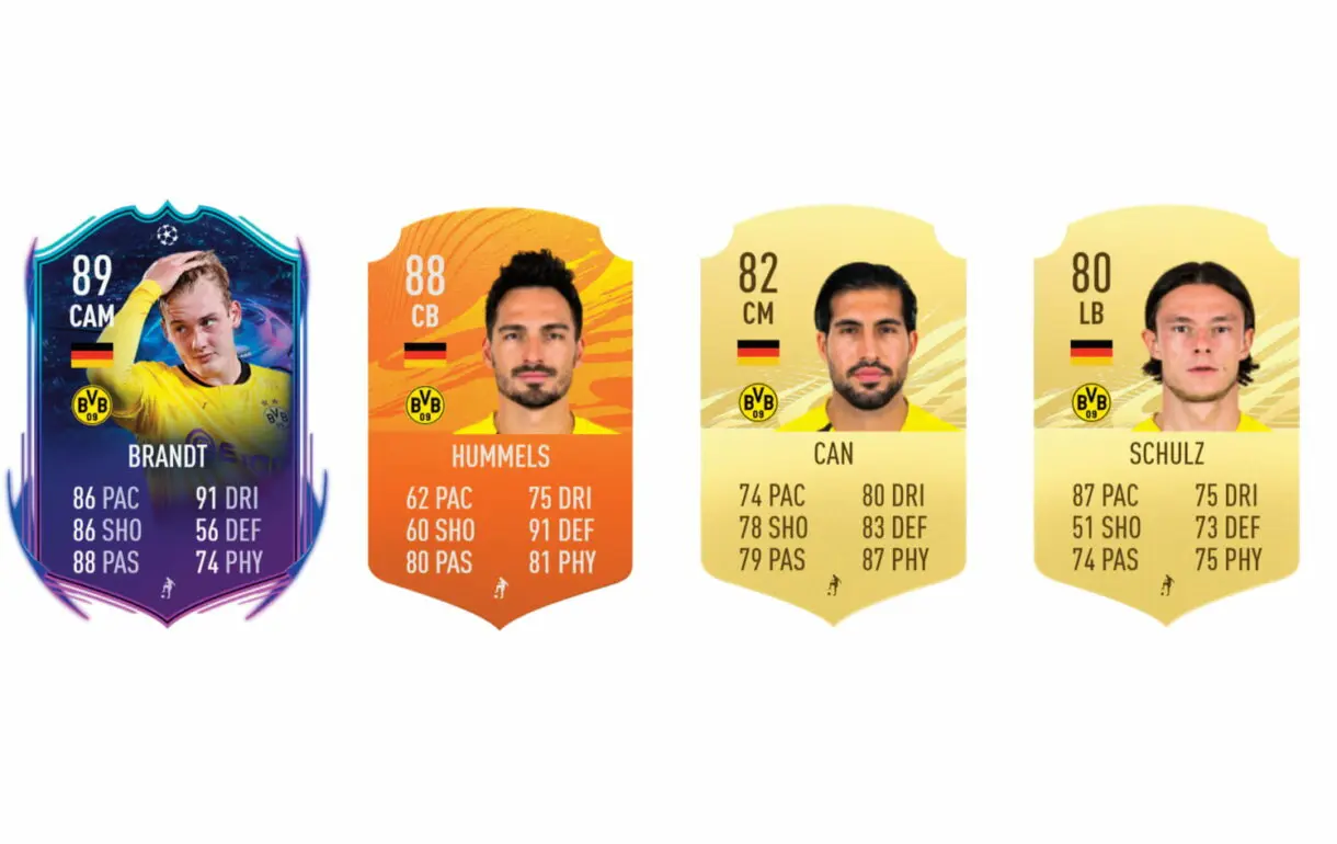 FIFA 21 Ultimate Team Marco Reus FUT Birthday links perfectos