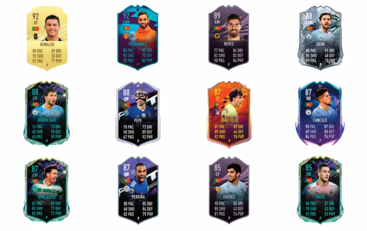 Rui Costa Moments. FIFA 21 Ultimate Team Icono SBC review links verdes