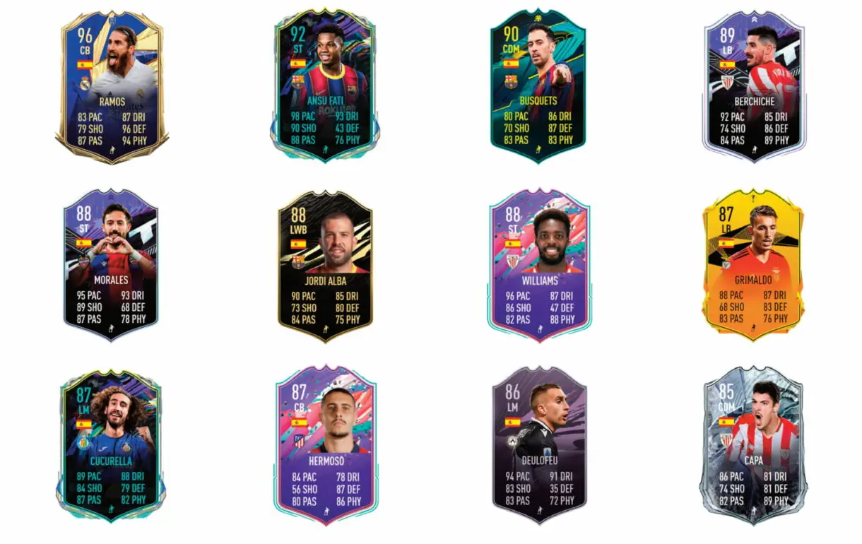 FIFA 21 Ultimate Team Thiago FUT Birthday links naranjas review
