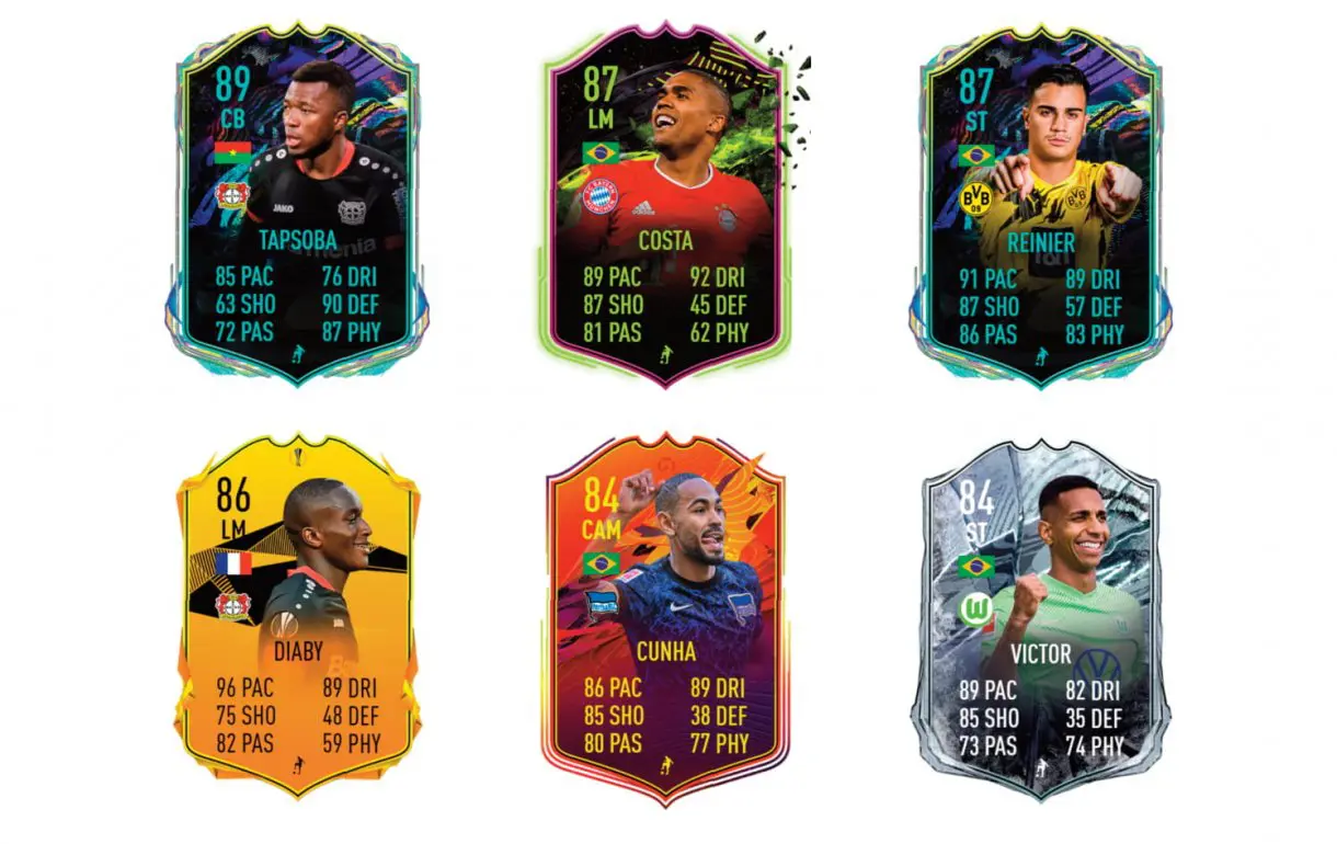 FIFA 21 Ultimate Team Wendell What If links verdes