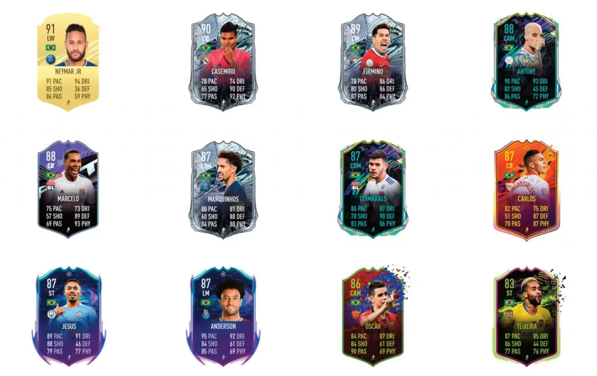 FIFA 21 Ultimate Team Wendell What If links naranjas