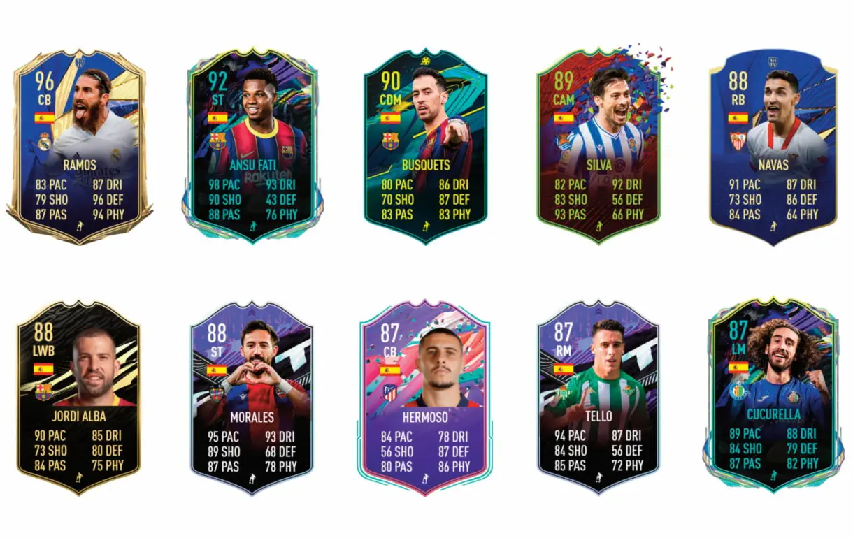 Iñaki Williams FUT Birthday FIFA 21 Ultimate Team links verdes