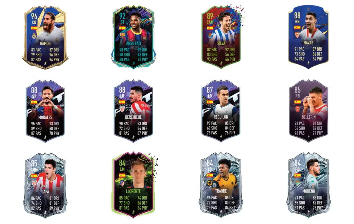 FIFA 21 Ultimate Team Puyol Moments links verdes