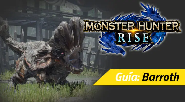 Imagen de Guía Monster Hunter Rise - Cómo cazar al Barroth: debilidades, movimientos y más