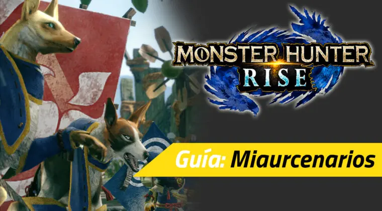 Imagen de Guía Monster Hunter Rise - Qué son los miaurcenarios y para qué sirven