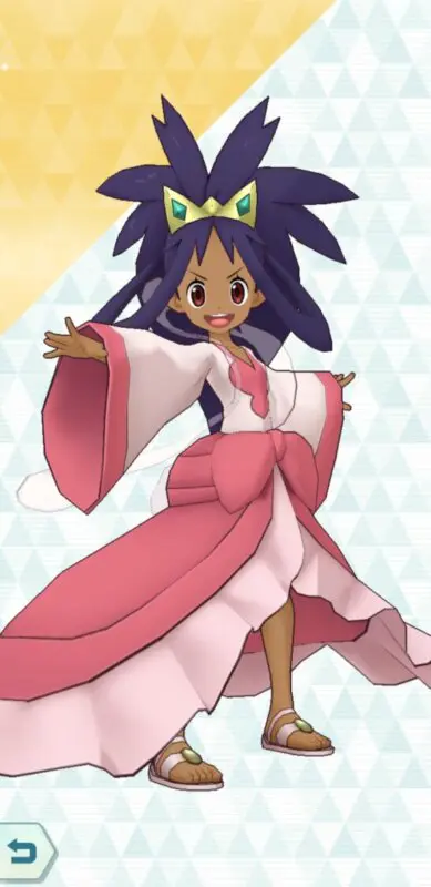 Pokemon Masters EX Iris Campeona
