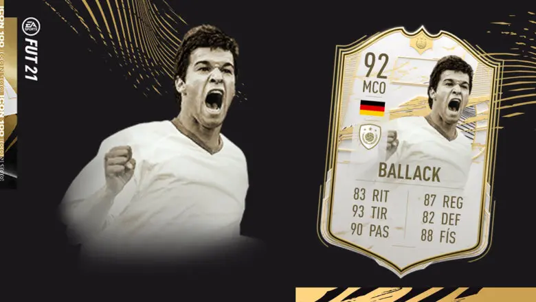 FIFA 21 Ultimate Team Análisis Ballack Icono Moments