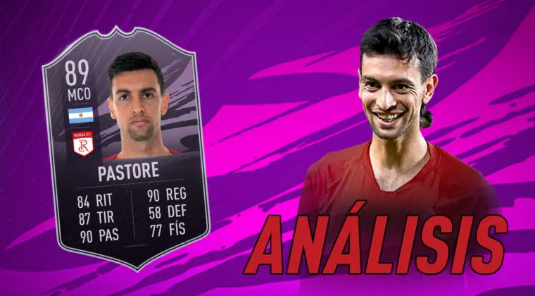 Imagen de FIFA 21: análisis de Javier Pastore Jugador de Liga (carta gratuita). ¿Un mediapunta top?