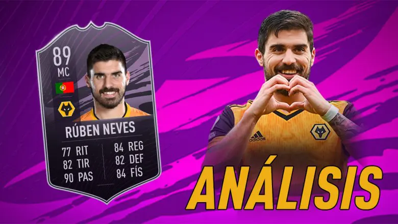 FIFA 21 Ultimate Team Análisis Rúben Neves Jugador de Liga Premier League