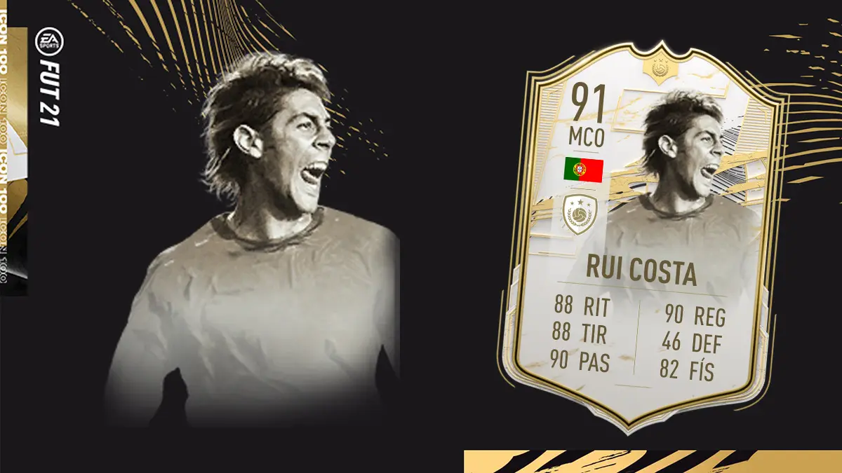 FIFA 21 Ultimate Team Análisis Rui Costa Icono Moments