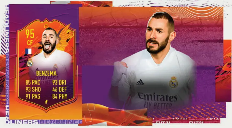 Imagen de FIFA 21: review de Benzema Headliners. ¿Ahora sí es un delantero de primer nivel?