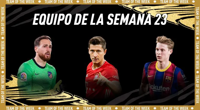 Imagen de FIFA 21: De Jong, Oblak y Lewandowski destacan en el TOTW 23 + Weah What If free to play