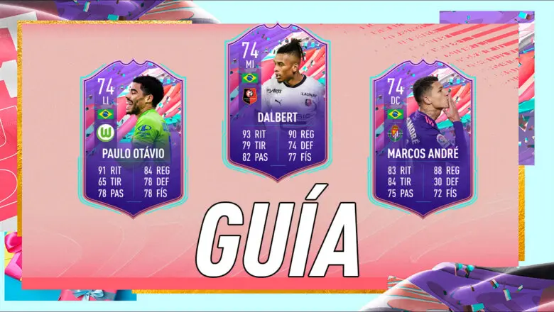 FIFA 21 Ultimate Team Guía Estrellas de samba Dalbert Paulo Otávio Marcos André FUT Birthday